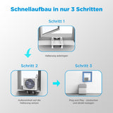 Midea PortaSplit-E Mobile Klimaanlage,Kühlen A++/Heizen A+