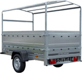Unitrailer Tilting Hanger 230 with High Tarpaulin and Jockey Wheel