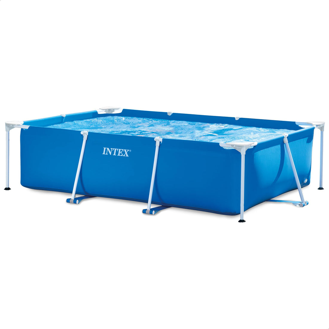 INTEX Metal Frame" Pool rechteckig Aufstellpool