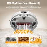 roborock Qrevo S5V Saugroboter mit Wischfunktion&Hebarem Wischmopp