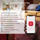 roborock Qrevo S5V Saugroboter mit Wischfunktion&Hebarem Wischmopp