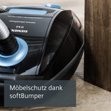 Siemens Staubsauger mit Beutel Q5.0 extreme silencePower VSQ5X1230, ideal für Allergiker
