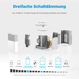 Midea PortaSplit-E Mobile Klimaanlage,Kühlen A++/Heizen A+