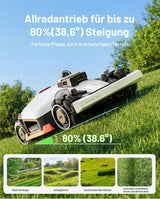 MAMMOTION LUBA 3 AWD 3000 Mähroboter ohne Begrenzungskabel für 3000㎡