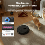 roborock Qrevo S5V Saugroboter mit Wischfunktion&Hebarem Wischmopp