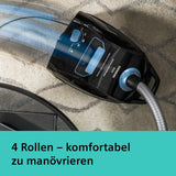 Siemens Staubsauger mit Beutel Q5.0 extreme silencePower VSQ5X1230, ideal für Allergiker