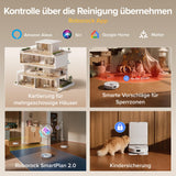 roborock Qrevo S5V Saugroboter mit Wischfunktion&Hebarem Wischmopp