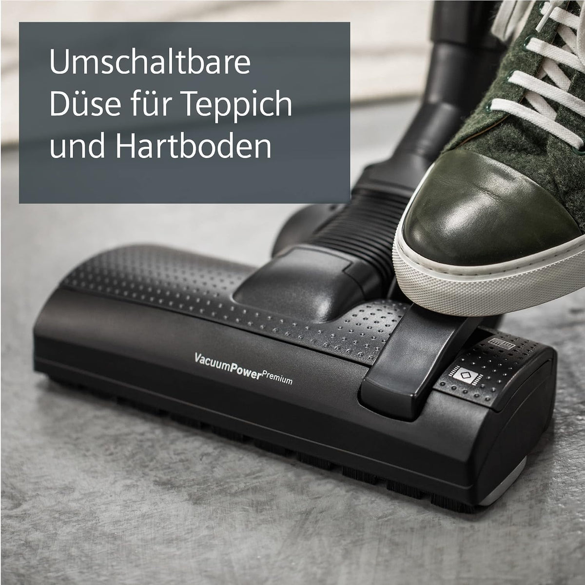 Siemens Staubsauger mit Beutel Q5.0 extreme silencePower VSQ5X1230, ideal für Allergiker